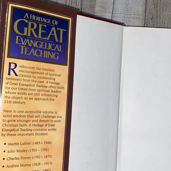 A Heritage of Great Evangelical Teaching large book - Picture 2 of 13